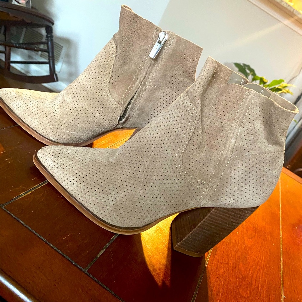 Vince Camuto suede booties